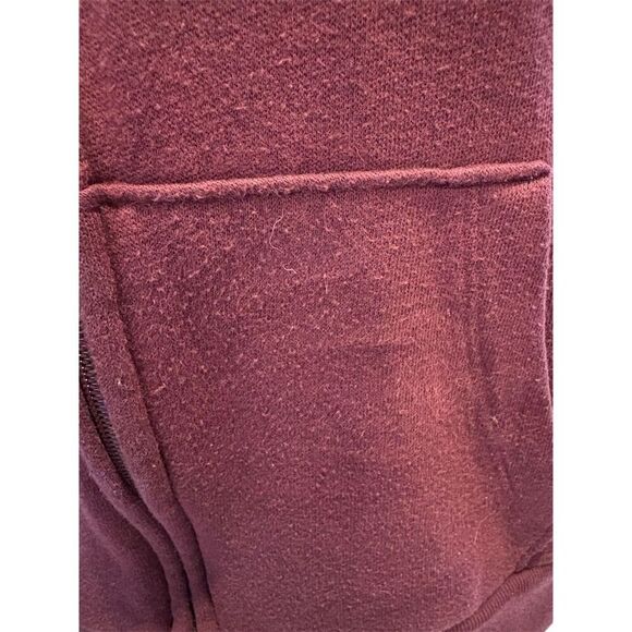 Victoria's Secret PINK Women's Maroon Full Zip Hoodie Jacket Size S - Picture 4 of 10